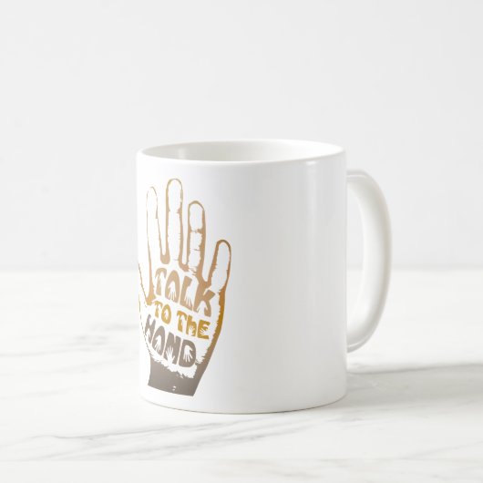 Mug Parler À La Main (Devant droit)