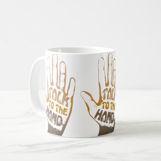 Mug Parler À La Main (Devant gauche)