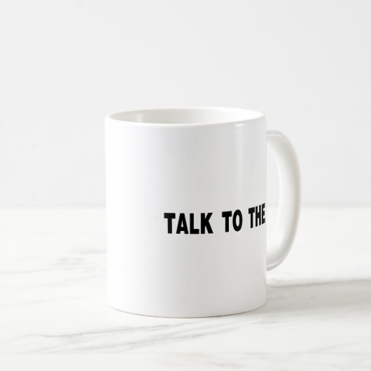 Mug Parler À La Main (Devant droit)