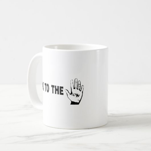 Mug Parler À La Main (Devant gauche)