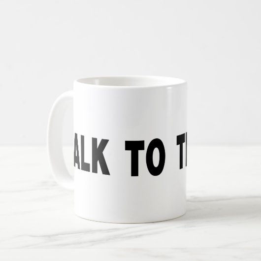 Mug Parler À La Main (Devant gauche)