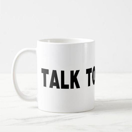 Mug Parler À La Main (Gauche)