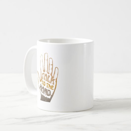 Mug Parler À La Main (Devant gauche)