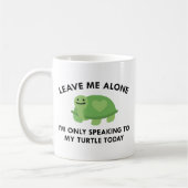 Mug Parler À Ma Tortue (Gauche)