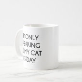 Mug Parler À Mon Chat (Devant gauche)