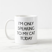 Mug Parler À Mon Chat (Gauche)