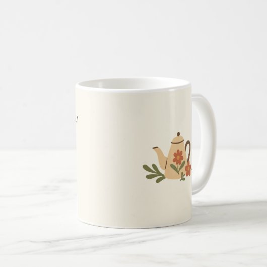 Mug Parler À Travers Le Beau Art. (Devant droit)