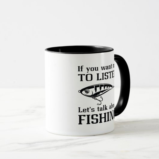 Mug Parler de la pêche (Devant droit)