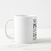 Mug Parler de la politique (Gauche)