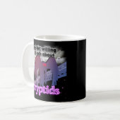 Mug Parler des Cryptides Drôle Bigfoot Mothman (Devant gauche)