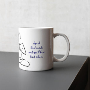 Mug Parler Des Mots Semblables Citer Méditation Pose M
