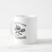 Mug Parler du barbecue (Devant gauche)