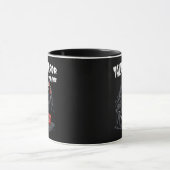 MUG PARLER HORREUR À MOI GRIM REAPER TÉLÉPHONE ROUGE (Centre)