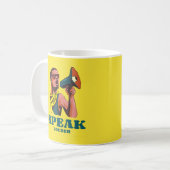 Mug Parler plus fort (Devant gauche)