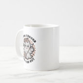 Mug Parlez autour et découvrez (Devant gauche)