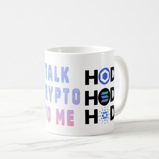 Mug Parlez de crypto-me (Devant droit)