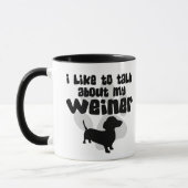 Mug Parlez de mon Weiner (Gauche)