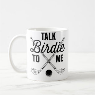 Mug Parlez-moi de Birdie Femme Drôle de Design de Golf
