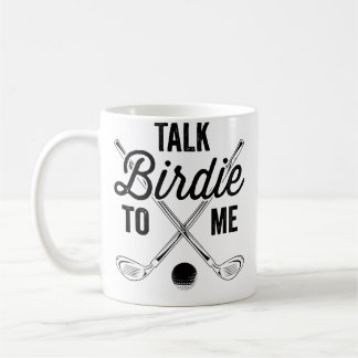 Mug Parlez-moi de Birdie Femme Drôle de Design de Golf