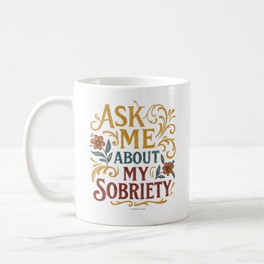 Mug Parlez-moi de ma sobriété -  (Gauche)