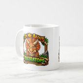 Mug Parlez-moi du Triceratops | Chocolat Chaud | (Devant gauche)