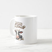 Mug Parlez-Vous À Moi? Vache Drôle (Devant gauche)