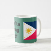 Mug Parlez-vous le tagalog ? en tagalog. Indicateur (Devant droit)