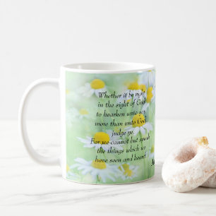 Mug Parlons ce que nous avons Entendu - Actes 4:19,20
