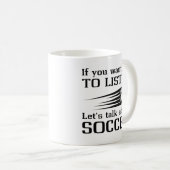 Mug Parlons de football (Devant droit)