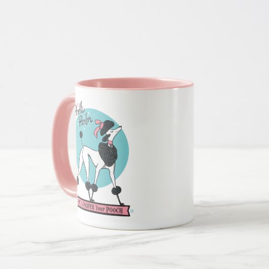 Mug Parlure de caniche (Devant gauche)