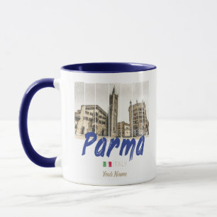 Mug Parme Emilia Romagne Italie Souvenir Vintage