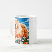 Mug PARMI LES COQUELICOTS Chow (Devant gauche)