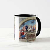 Mug Parnassus et le Disputa, du della S de strophe (Devant droit)