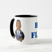 Mug Parodie en caoutchouc CelebriDucks de canard de (Devant gauche)