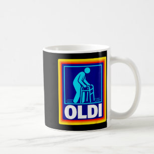 Mug Parodie Oldi drôle humour vieillissant rétro graph