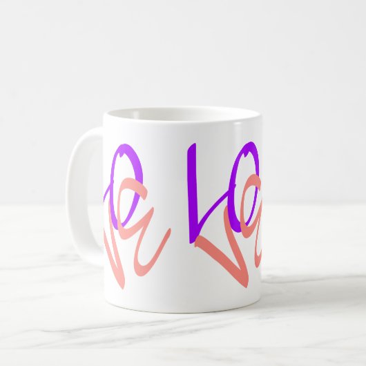 Mug Parole d'amour (Devant gauche)