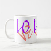 Mug Parole d'amour (Gauche)