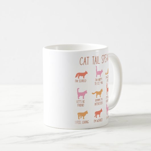 Mug Parole de la queue de chat (Devant droit)