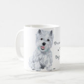 Mug Paroles de sagesse de Westie (Devant gauche)