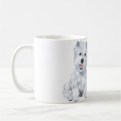 Mug Paroles de sagesse de Westie (Gauche)
