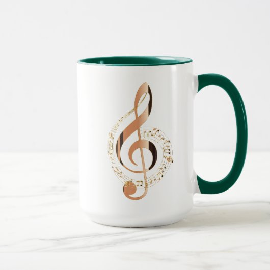 Mug Paroles en mouvement - Conception de devis de musi (Droite)