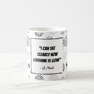 Mug Paroles mal entendues drôles style 80s