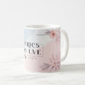 Mug Paroles pour vivre 4 (Devant droit)