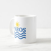 Mug PAROS Grèce, Sun Waves (Devant gauche)