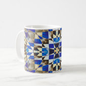 Mug Parquet bleu (Devant gauche)