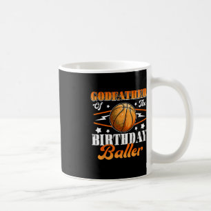 Mug Parrain De L'Anniversaire Baller Basketball Père