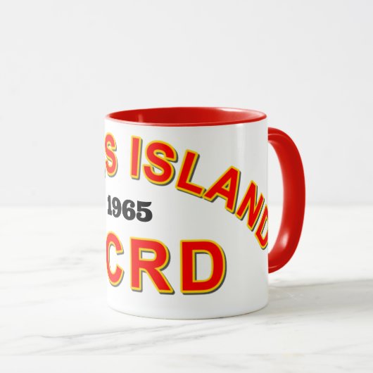 MUG PARRIS ISLAND MCRD (Devant droit)