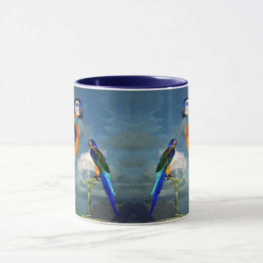 MUG PARROS HYPER / BLEUE ARA (Centre)