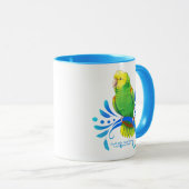 Mug Parrot Amazonien double jaune (Devant droit)