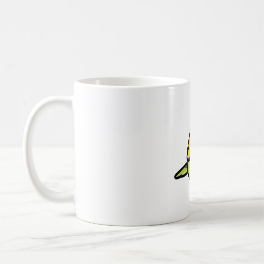 Mug Parrotlet Jaune Chubby (Gauche)